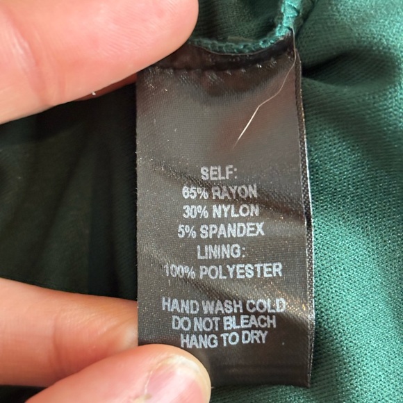 Lulus Green A Line Mini Backless Prom Event Hoco Skater Dress Size Small - Picture 12 of 15